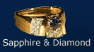 View Sapphire and Diamond Ring